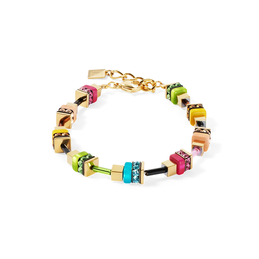Boho Sunset GeoCUBE® Gold | Bracelet