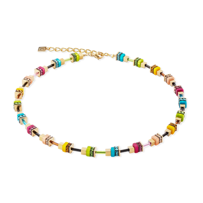 Boho Sunset GeoCUBE® Gold | Necklet