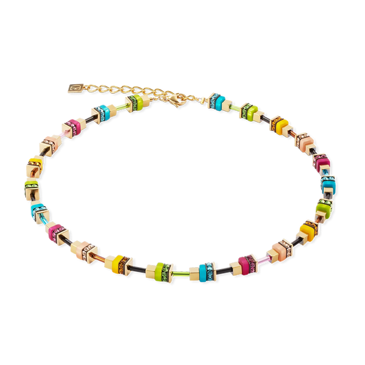 Boho Sunset GeoCUBE® Gold | Necklet
