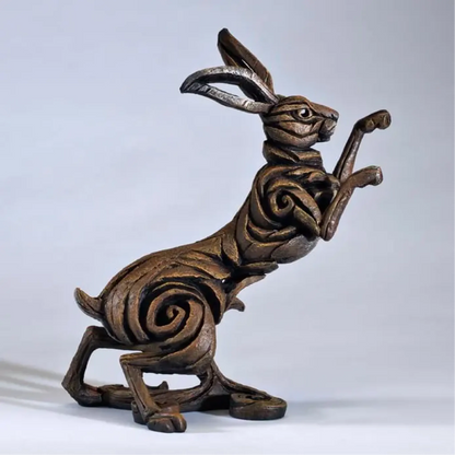 Boxing Hare Figure | Sculpture