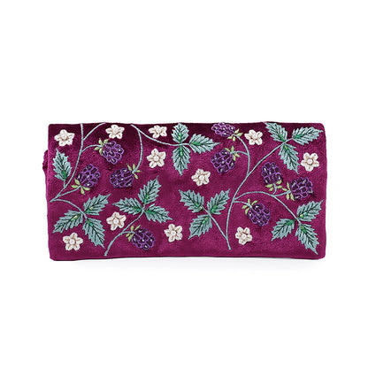 Embroidered Jewellery Roll | Bramble