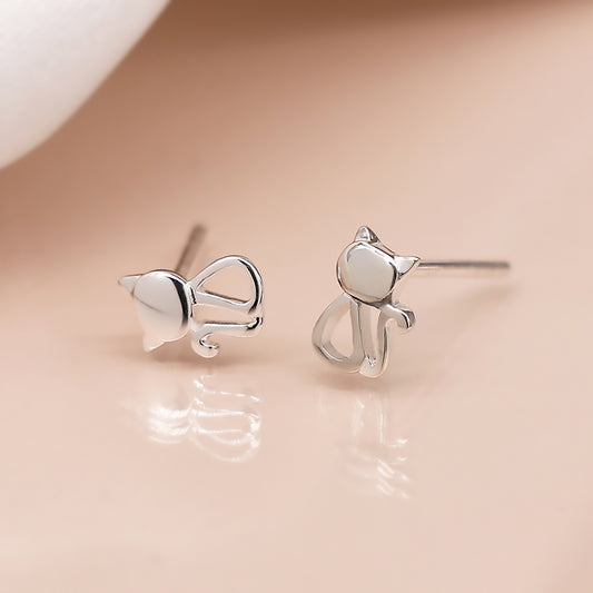 Cat Silver | Studs