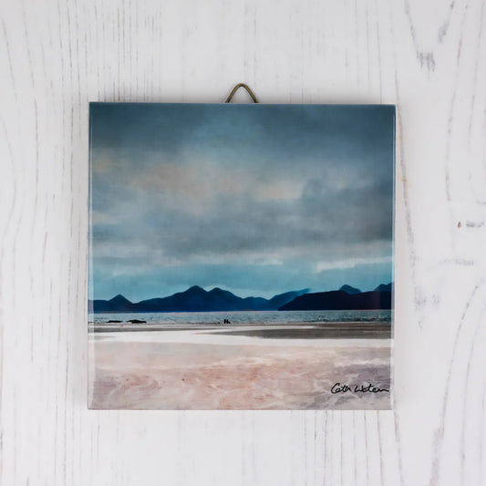 Ceramic Tile | A Walk on the Beach Skye from Applecross