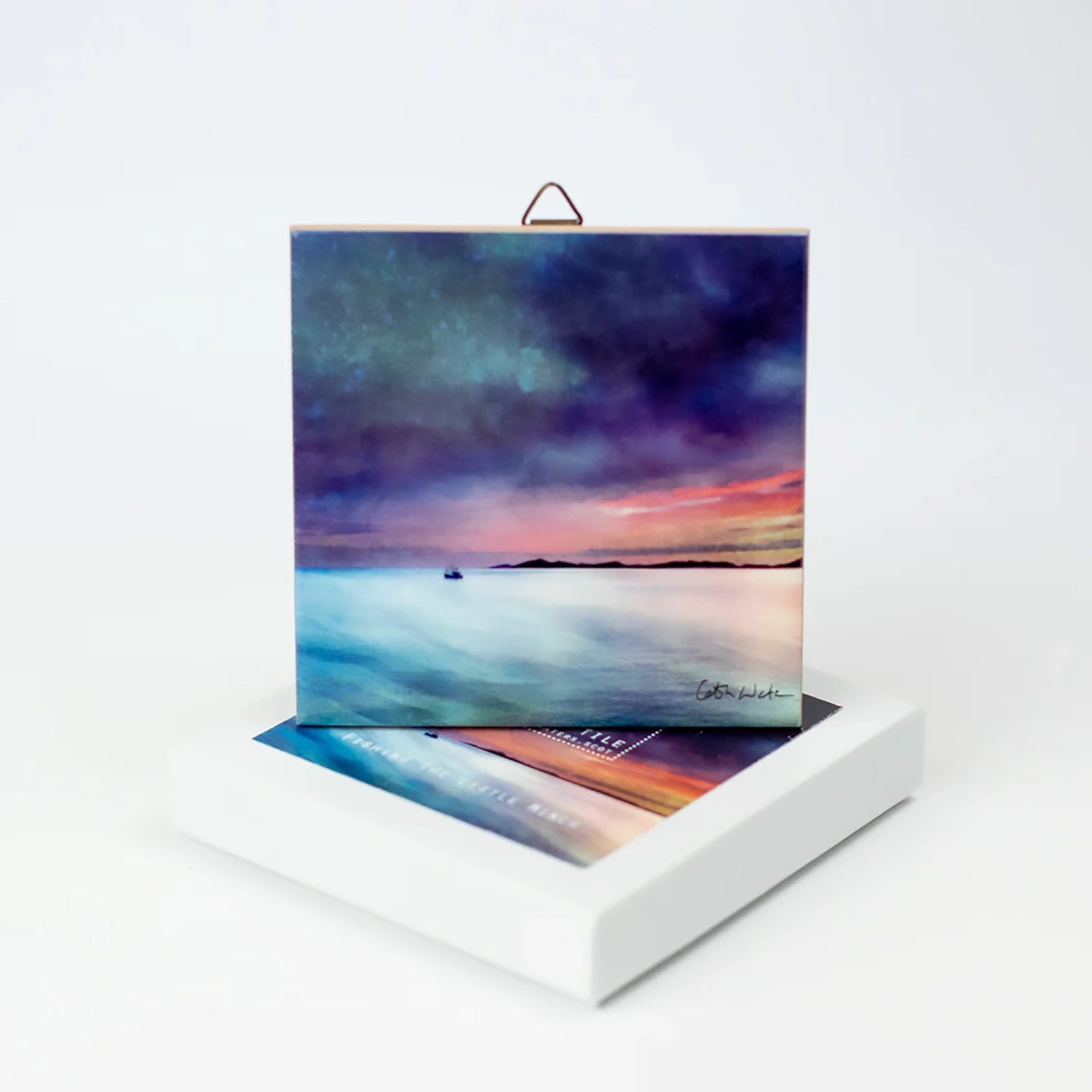 Ceramic Tile | Fishing the Little Minch