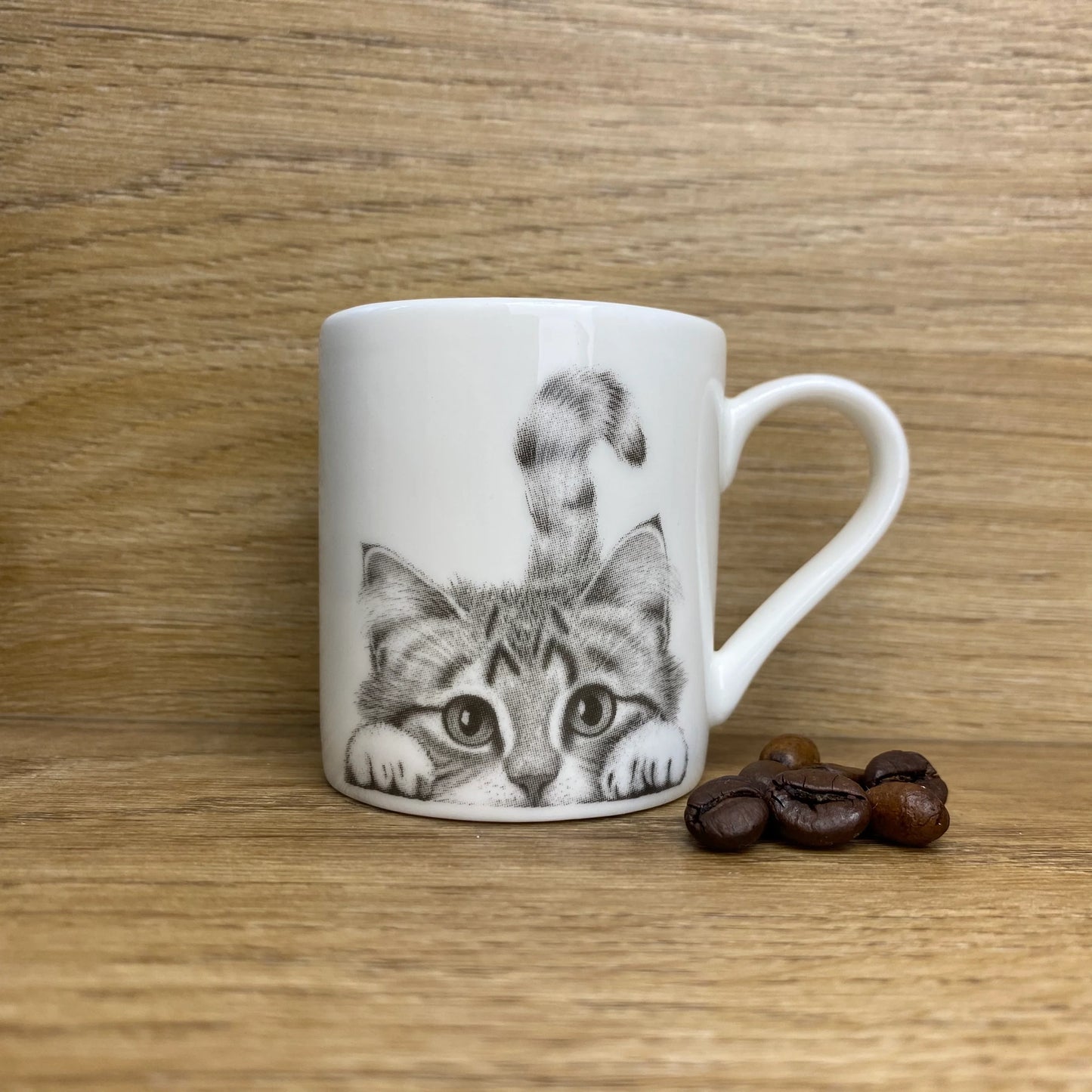 Fine Bone China Espresso Mug | Chester Cat