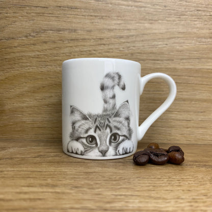 Fine Bone China Espresso Mug | Chester Cat