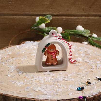 Christmas Gingerbread Kisses | Ceramic Hanger