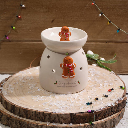 Christmas Gingerbread Kisses | Ceramic Wax Melt Burner