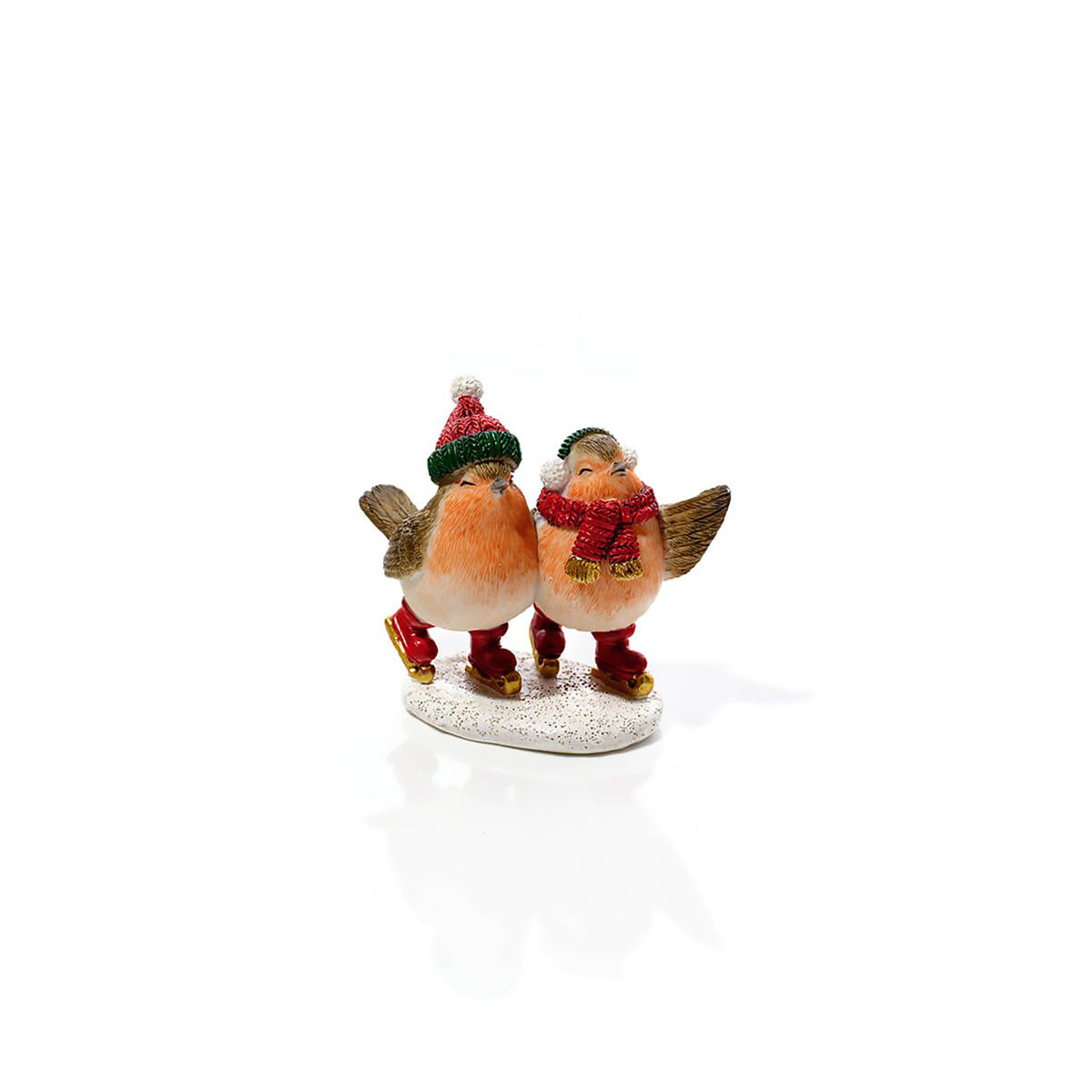 Christmas Decoration | Skating Robins