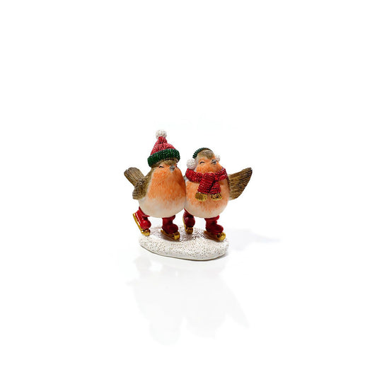 Christmas Decoration | Skating Robins
