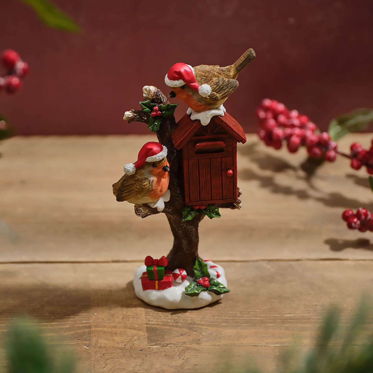 Christmas Decoration | Robins & Post Box