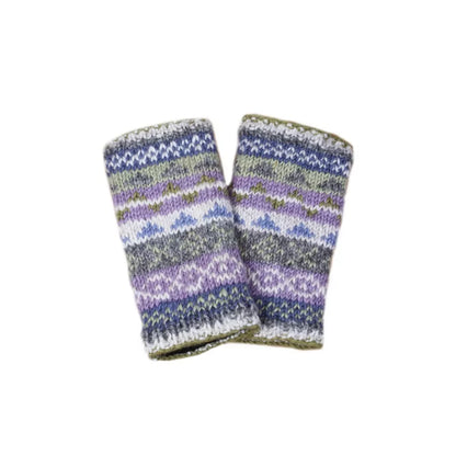 Classic Fairisle Handwarmer | Olive