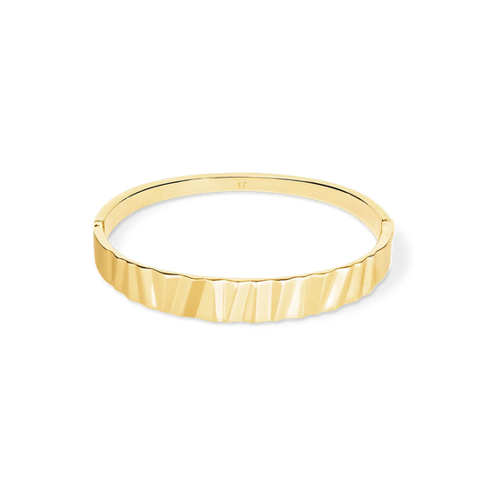 Classic Wave Small Gold | Bangle
