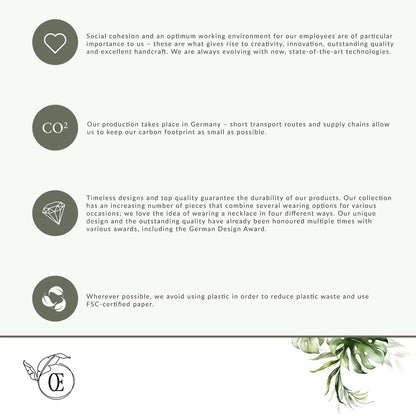 Coeur De Lion Guarantees - working environment, emissions, quality, recycling and sustainability