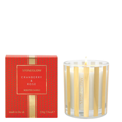 The Icon Collection | Cranberry & Rose Tumbler Candle