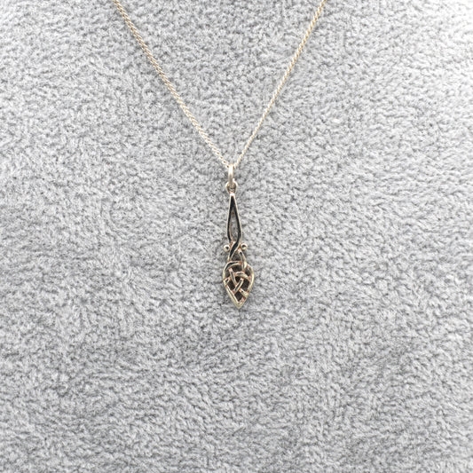Long Celtic Silver | Pendant