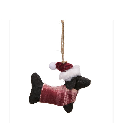 Christmas Tree Decorations | Dachshunds 3 Assorted