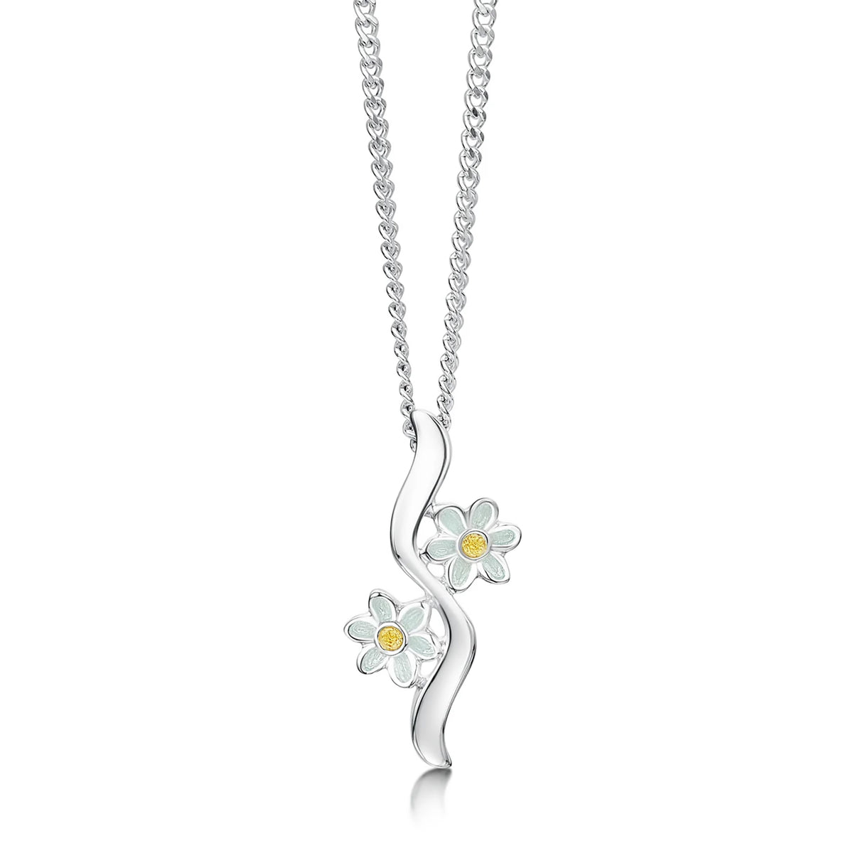 Daisies At Dawn | 2-Flower Pendant