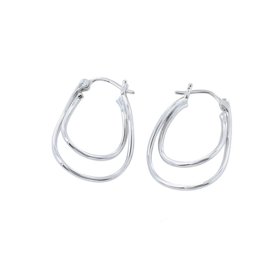 Double Large Hoop | Earrings