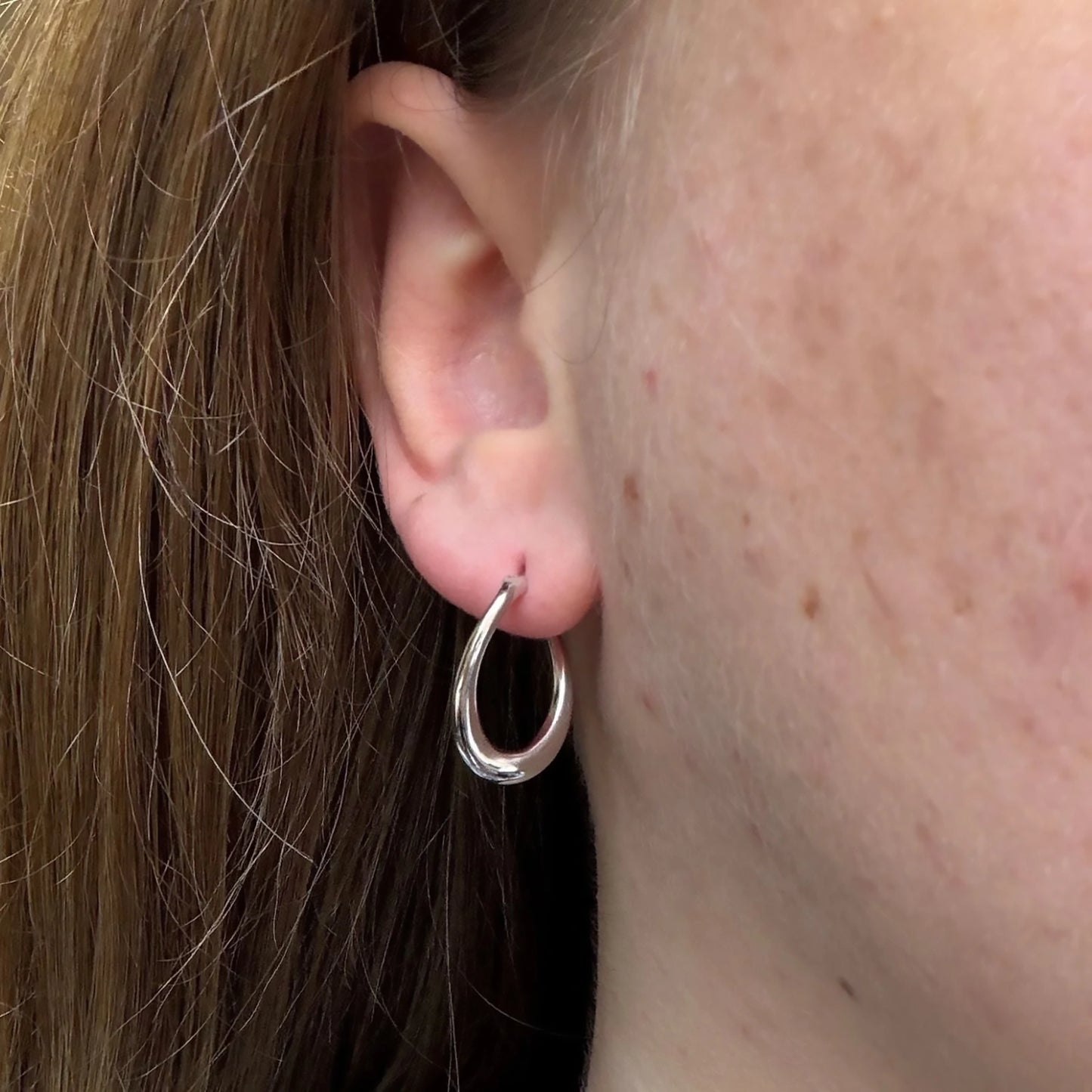 Ellipse Hoop | Earrings