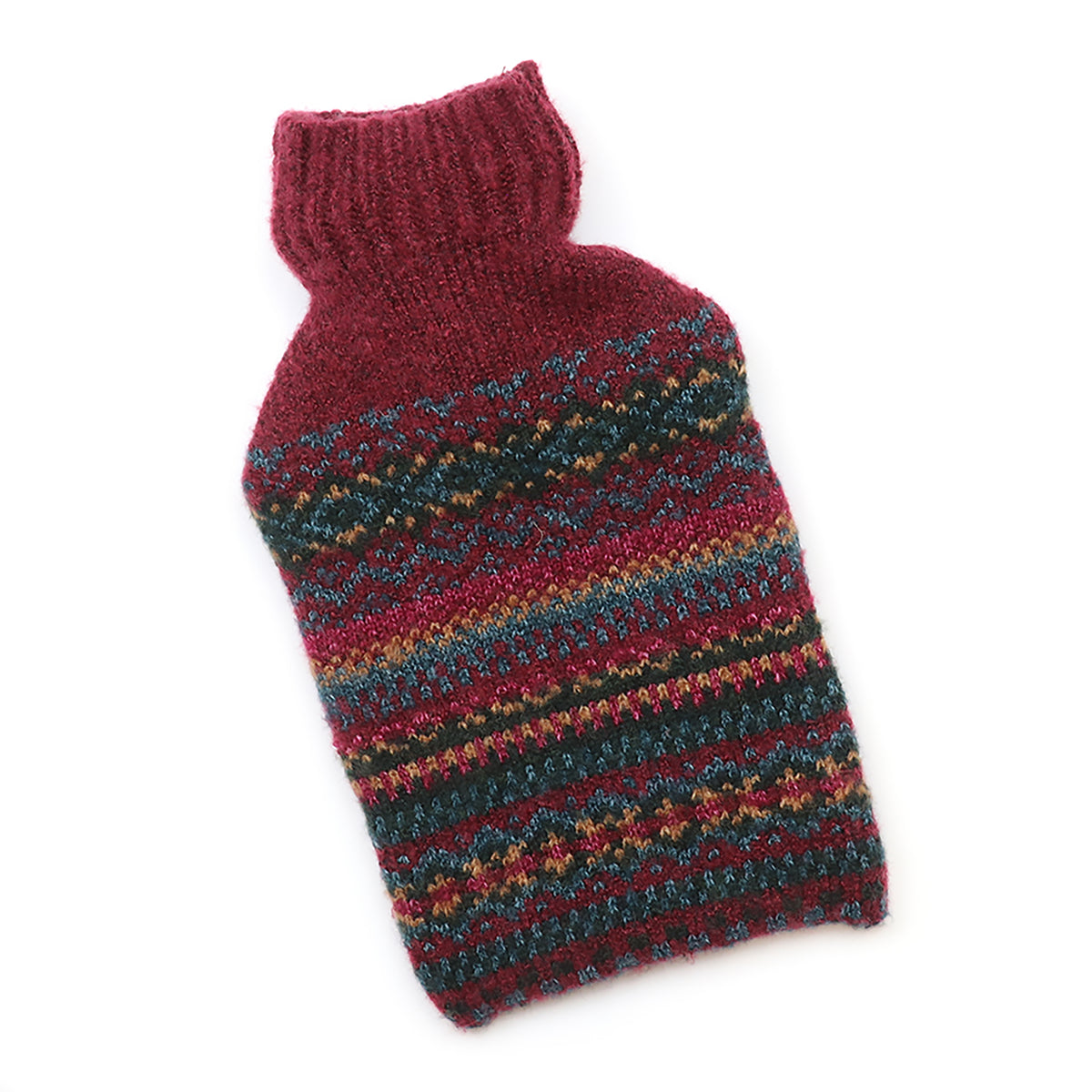 Finola Hot Water Bottle | Burgundy