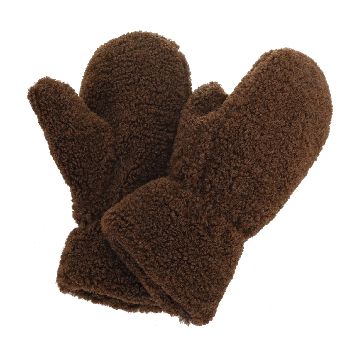 Fleece Mittens | Chocolate