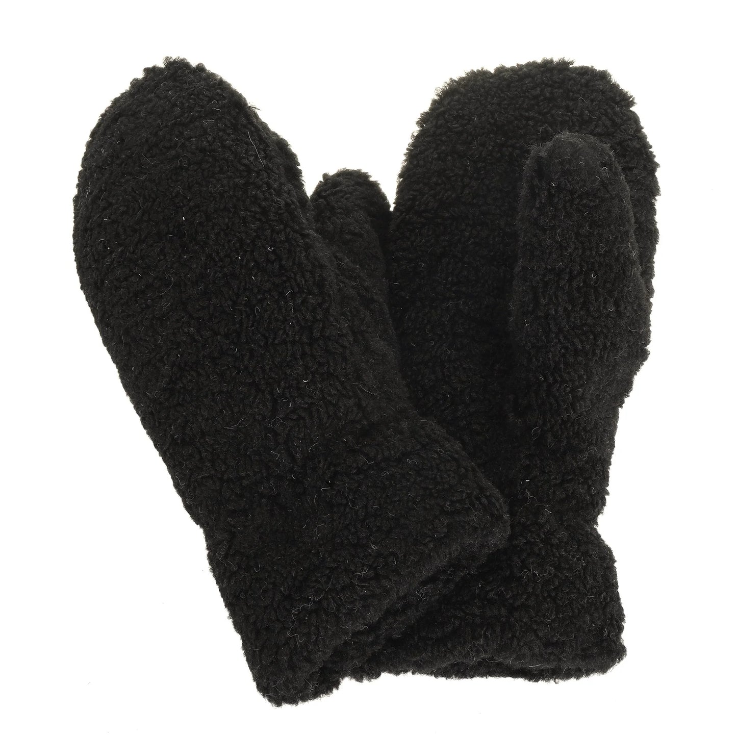 Fleece Mittens | Ebony