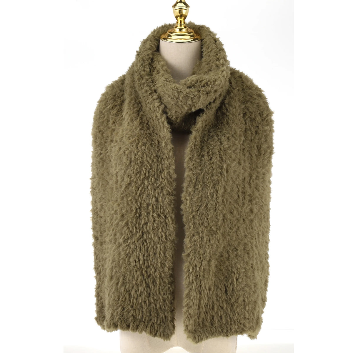 Fluffy Scarf | Olive