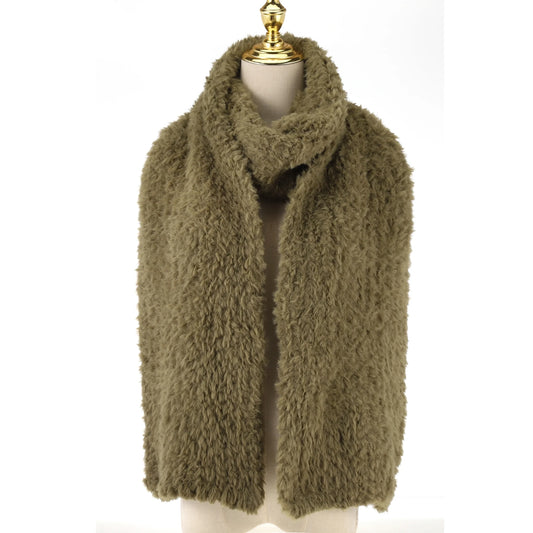 Fluffy Scarf | Olive