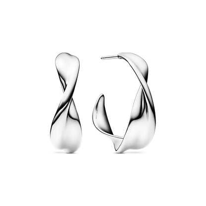 Foglia Medio Hoop | Earrings