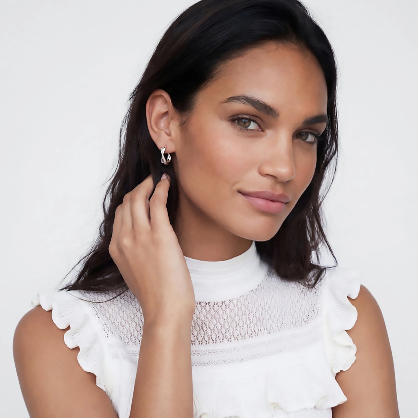 Foglia Piccolo Hoop | Earrings