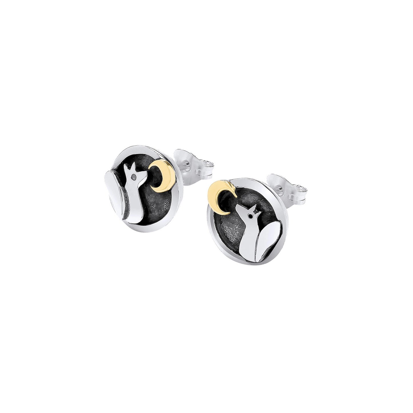 Fox & Moon | Studs