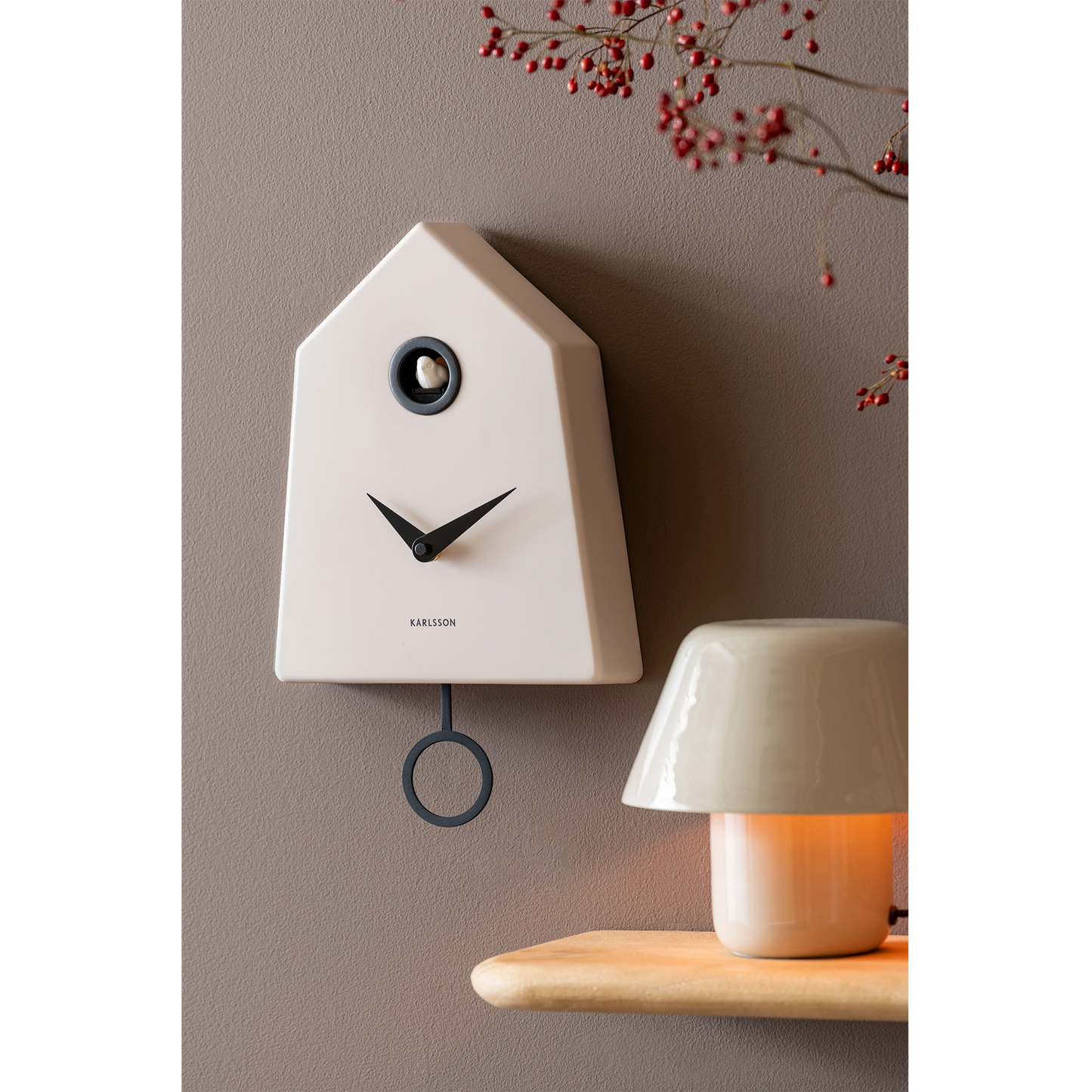 Grafico Cuckoo Clock | Warm Grey