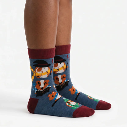 Harry Potter Pigardium Leviosa Socks | Blue