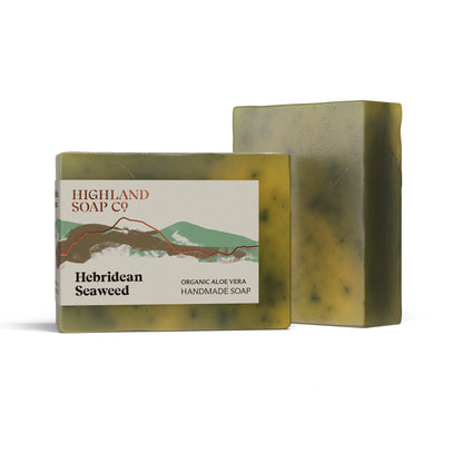 Highland Soap Co. bar of organic seaweed soap 