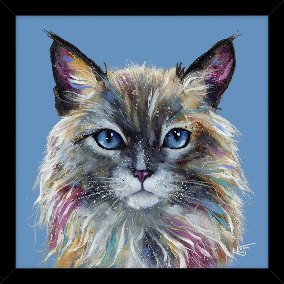 Hettie | Small Framed Print by Louise Luton