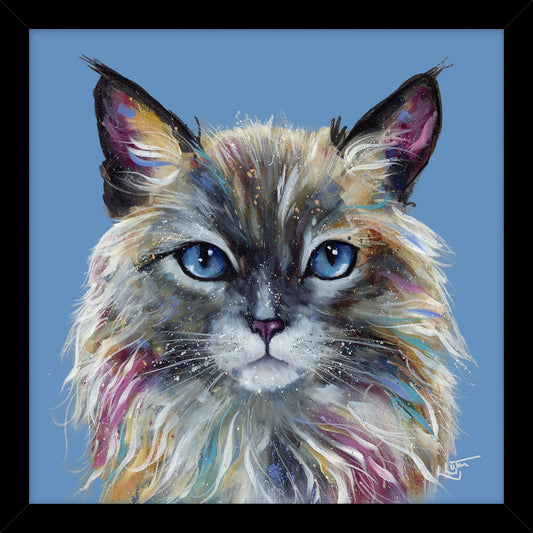 Hettie | Small Framed Print by Louise Luton