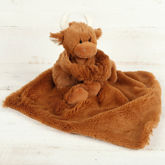 Plush Toy Soother | Highland Cow