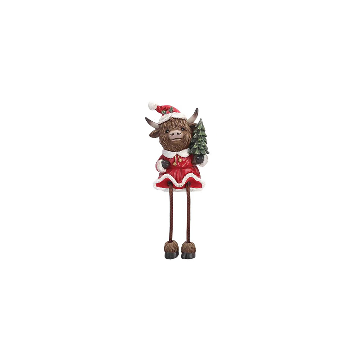 Christmas Decoration | Highland Cow Shelf Sitters