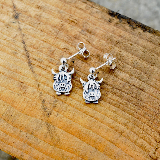 Highland Cow Jewelry 925 Sterling Silver Highland Highland Cow Jewelry 925 Sterling Silver Highland