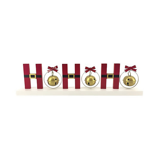 Christmas Decoration | Ho Ho Ho Jingle Bells Sign