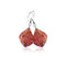 Honesty Orange Drop Earrings