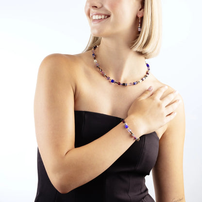 Iconic Blue Moon GeoCUBE® Rose Gold | Bracelet