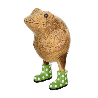 Spotty Boots Jolly Frog | Green