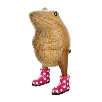 Spotty Boots Jolly Frog | Pink