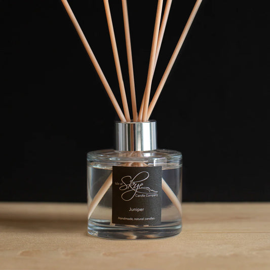 Isle of Skye reed diffuser in the scent juniper