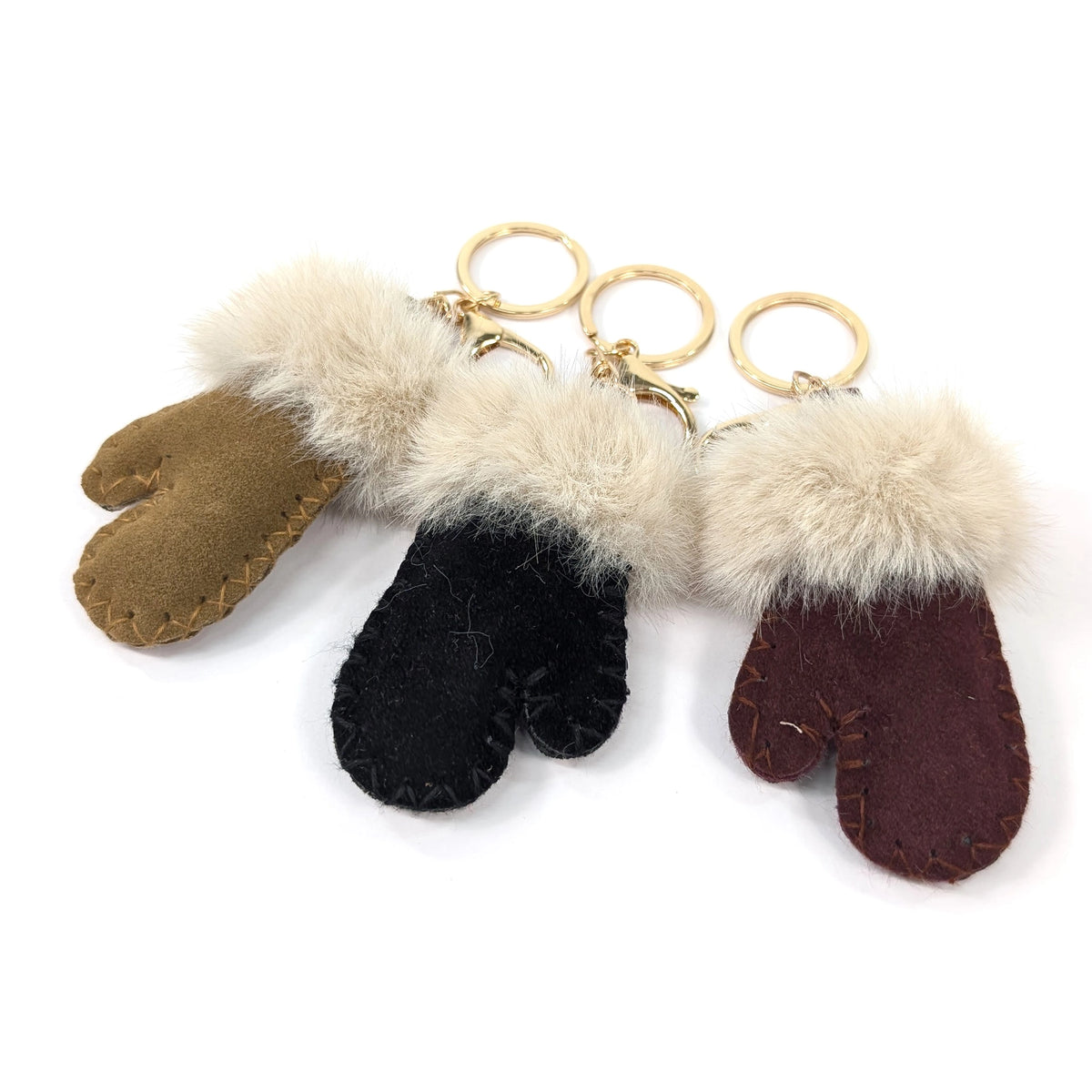 Keyrings | Sheepskin Style Mittens