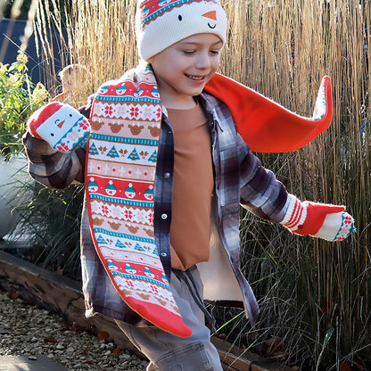 Kids Christmas Scarf | Frosty the Snowman