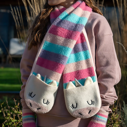 Kids Pocket Scarf | Ursula Unicorn