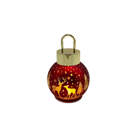 Christmas LED Bauble | Red Reindeer